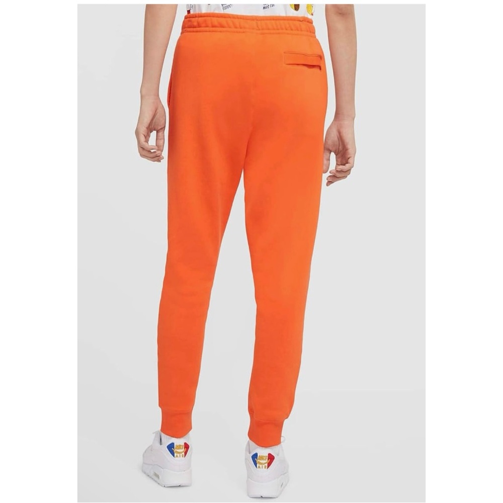 Nike Orange Classic Joggers - Picture 2 of 16